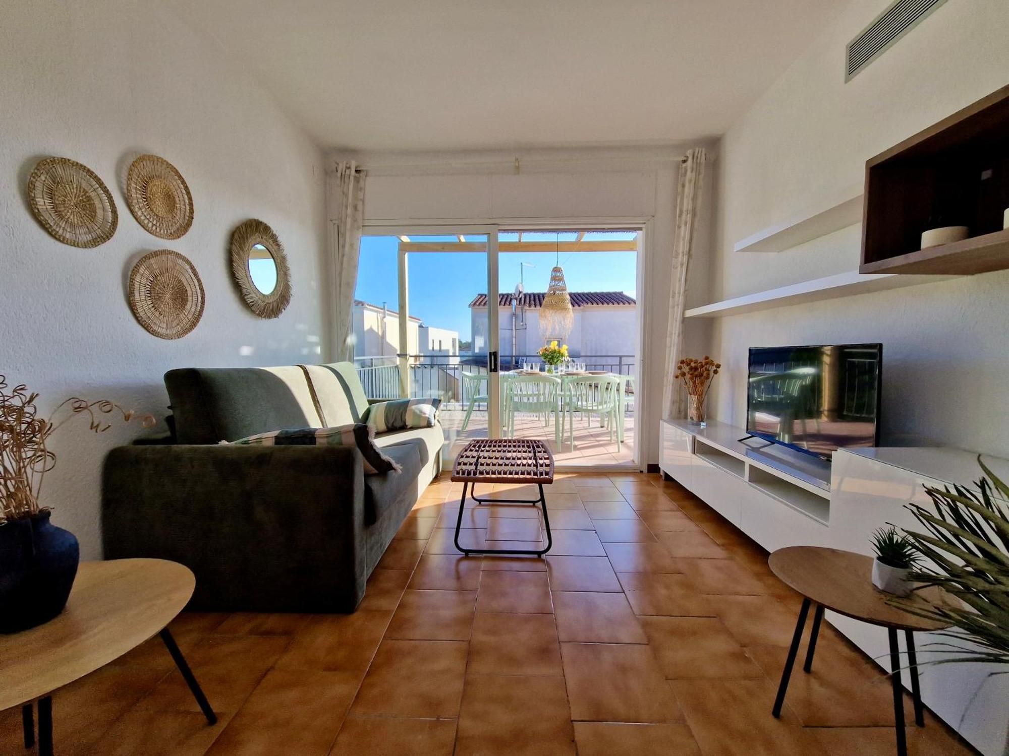 Gorgot P1 I Apartamento Con Terraza Y Piscina Comunitaria Cerca De La Playa เอมปูเรียบราบา ภายนอก รูปภาพ
